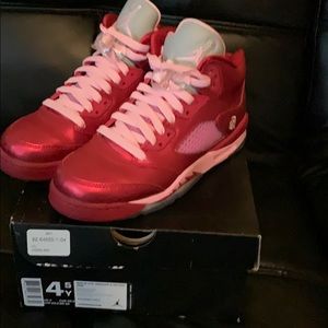 Girls Air Jordan 5 Retro SZ. 4.5